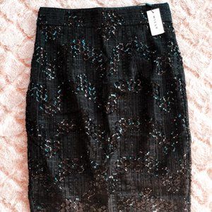 NWT || Milly - Tulle Midi Pencil Skirt